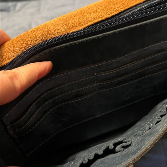 Patricia Nash Ilina Floral Cutout Leather Crossbody Bag - Picture 10 of 16